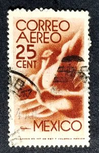 Mexico #C141 Used FVF                  (XBLU)