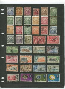 STAMP STATION PERTH Barbados Selection of 39 Stamps Unchecked Mint/Used -Lot 24