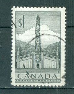 CANADA TOTEM POLE #321....USED...$1.20