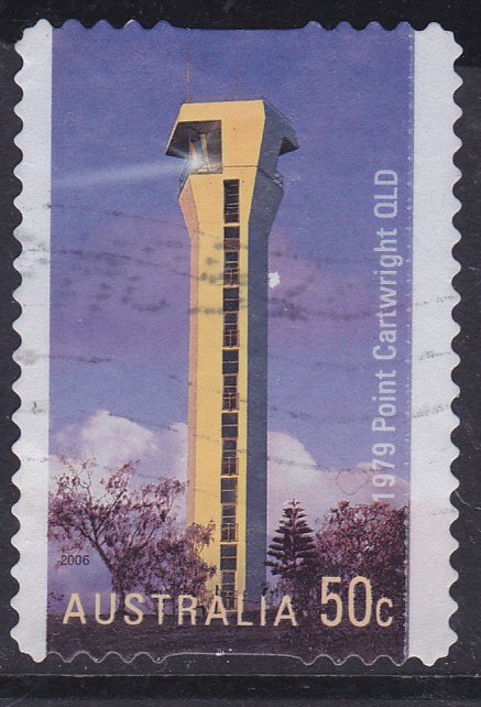 Australia  -2006 Lighthouses-Point Cartwright used 50c