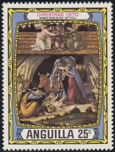 Anguilla 1970 MNH Sc #116 25c Nativity Christmas