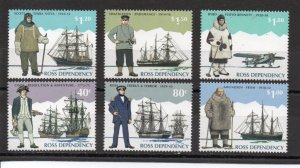 New Zealand - Ross Dependency #L31-L36 MNH