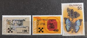 Guyana #479-481 MNH- SCV=$20.00