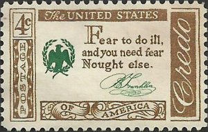 # 1140 USED BENJAMIN FRANKLIN QUOTATION    