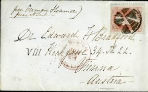 #159 ON COVER TO AUSTRIA CHB305 BM6056