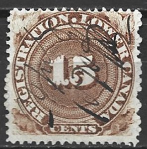 COLLECTION LOT 15015 LOWER CANADA REVENUE 1866