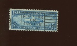 C15 Graf Zeppelin Air Mail Used Stamp (Bx 3212)