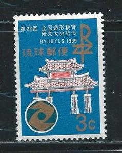 Ryukyu Islands 184 1969 Formulative Education single MNH