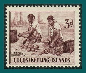 Cocos 1963 Copra Industry, MNH #1,SG1