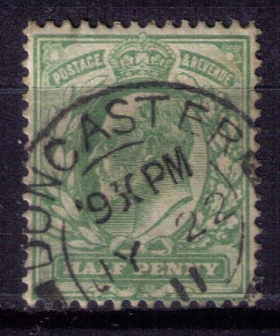 Great Britain scott #127 Doncaster Cancellation(Sg 215) F-VF