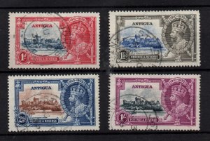 Antigua 1935 KGV Silver Jubilee good CDS used SG91-94 WS36334