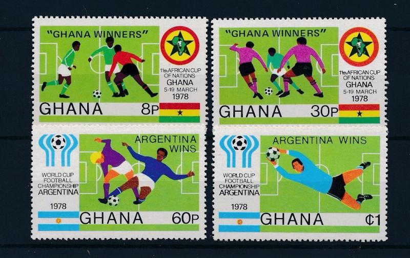 [46404] Ghana 1978 Sports World Cup Soccer Football Ovp Argentina wins MNH