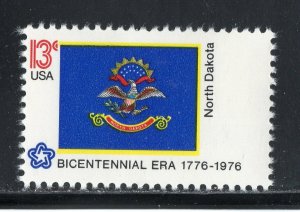1671 * NORTH DAKOTA STATE FLAG  *  U.S. Postage Stamp MNH