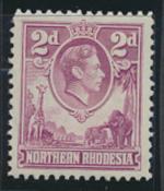 Northern Rhodesia  SG 33 SC# 33 MLH - see details