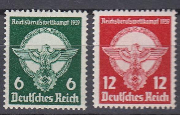Germany - 1939 Worker's Competitions Sc# 490/491 - MNH (262)