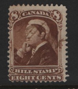 CANADA FB45  USED  BILL STAMP