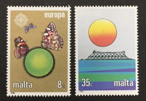 Malta 1986 #677-8, Europa, MNH.