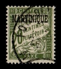 Martinique #J17 used