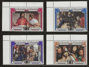 Grenada #350-57 MNH Easter 1970 Singles Mixture Collection / Lot (12054)