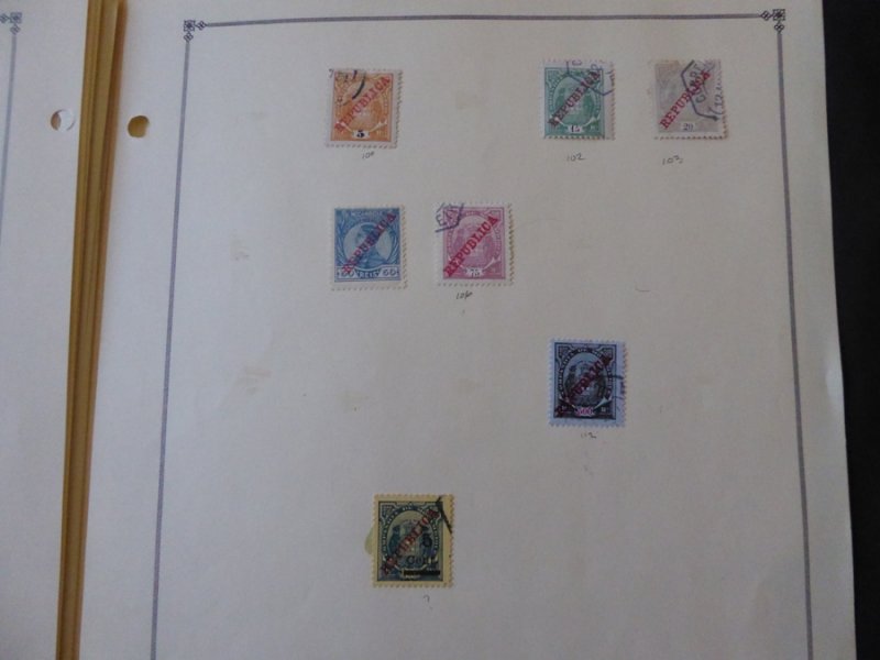 Mozambique 1913-1975 Stamp Collection on Scott International Pages