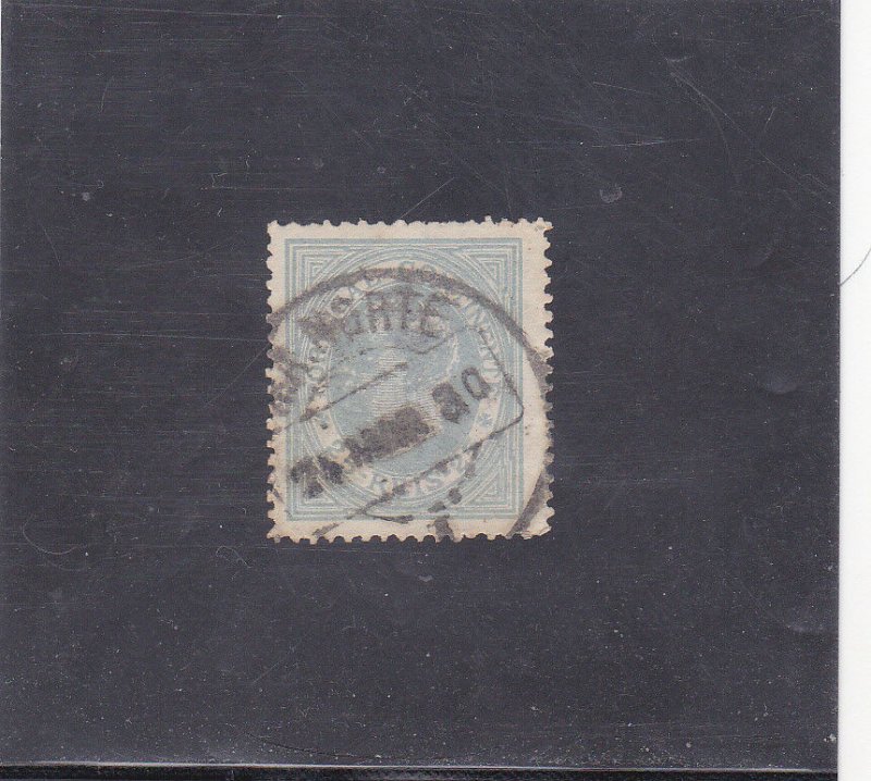 PORTUGAL D. LUIS I 25 REIS (1880-81) AF # 53  Nice cancel