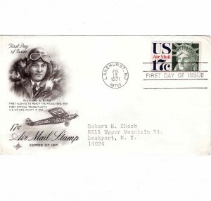 USA 1971 Sc C80 FDC Airmail First Day Cover Artcraft Cachet Richard E Byrd