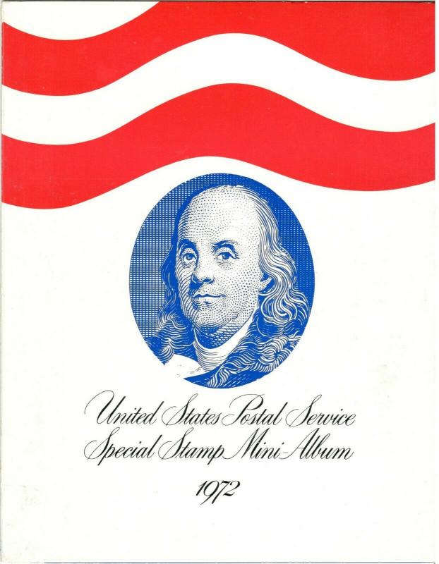 U.S. Postal Service Special Stamp Mini album 1972