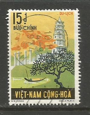 Viet Nam    #489  Used  (1974)  c.v. $1.00