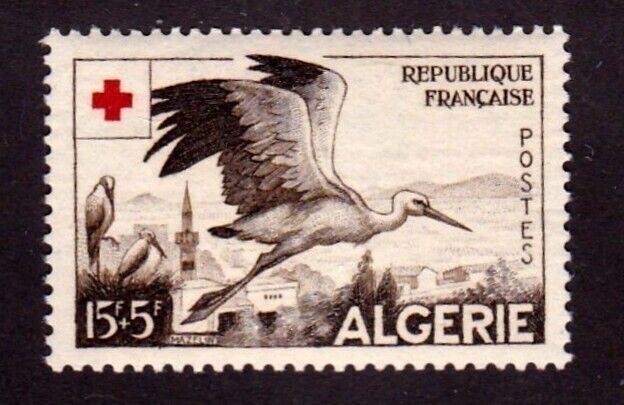 Algeria stamp #B89,  MNH OG, topical, birds  - FREE SHIPPING!! 