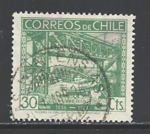 Chile Sc # 190 used (RC)