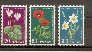 Israel 157-159 MNH