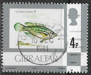 Gibraltar ~ Scott # 345 ~ Used