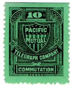 (I.B) USA Telegraphs : Pacific Mutual 10c