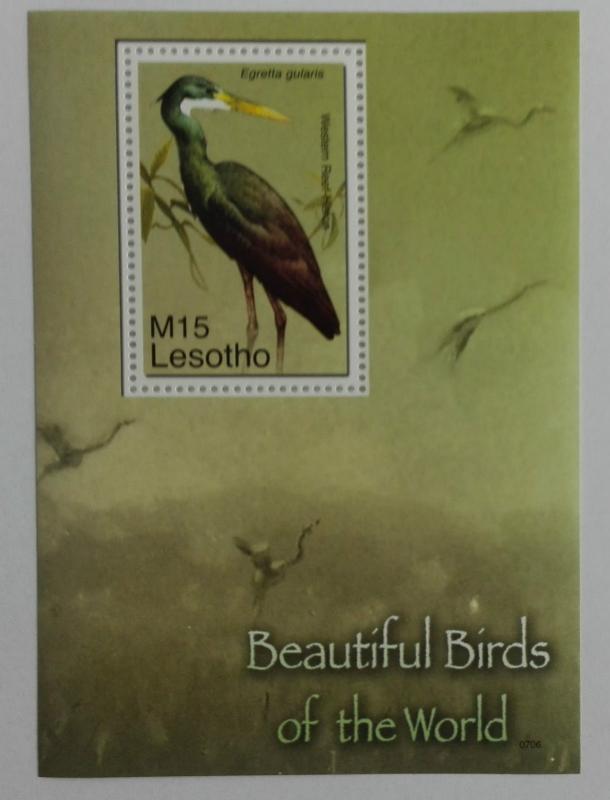 Lesotho 2007 Bl.213. Birds [14;5]