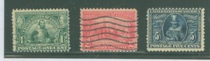 United States #328-330 Mint (NH) Single (Complete Set)