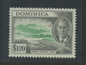 Dominica #135 Unused Single