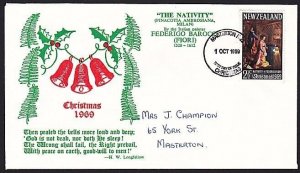 NEW ZEALAND 1969 Christmas FDC..............................................E998