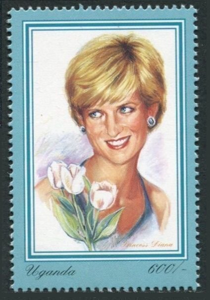 Uganda 1519,MNH. Diana,Princess of Wales,1961-1997.