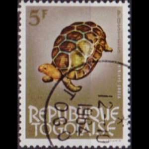 TOGO 1964 - Scott# 464 Tortoise 5f CTO