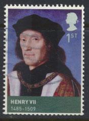 GB  SG 2924 SC# 2654 Kings & Queens  Henry VII  Used