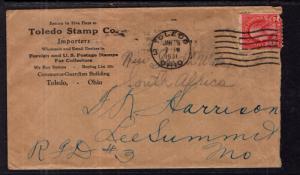 US Toledo Stamp Co,Toledo,OH 1931 Cover