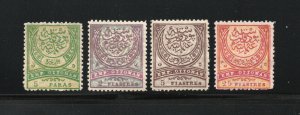 Turkey - Sc# 83 - 86 MLH (86 no gum)        /      Lot 032036