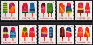 SC#5285-94 (50¢) Frozen Treats Singles (2018) SA