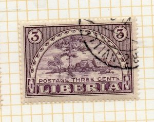 Liberia 1915 Early Issue Fine Used 3c. NW-175258