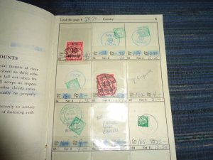DANZIG COLLECTION IN APPROVAL BOOK, MINT/USED
