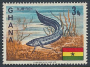 Ghana  SC# 290  Used   Lung Fish  see details & scans