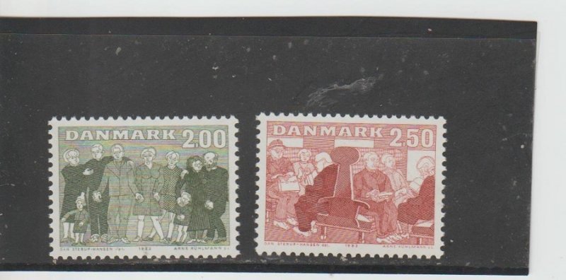 Denmark  Scott#  745-746  MNH  (1983)