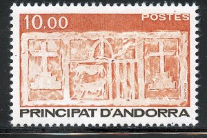 Andorra,  French # 333, Mint Never Hinge