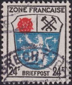 Germany French Zone 1945-1946 #4N1 - 4N13 vf u