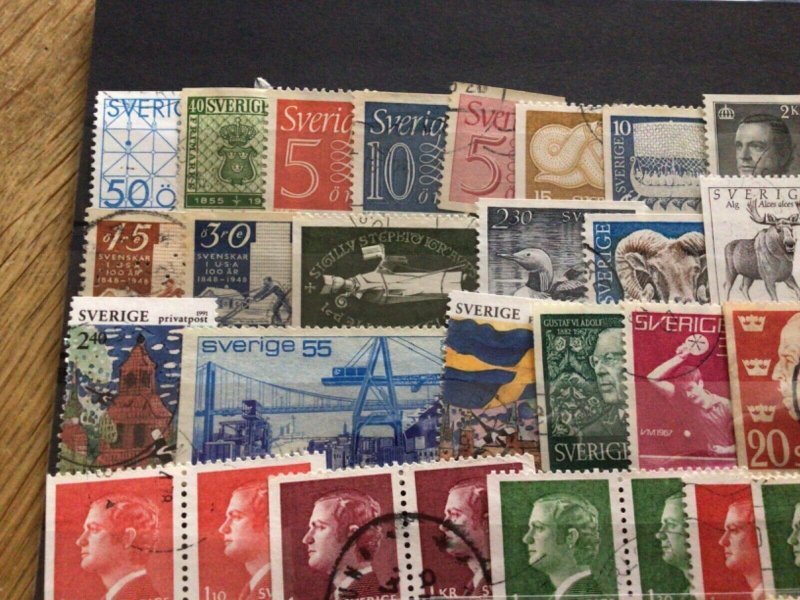 Sweden mounted mint or used stamps  A12384